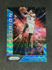 Karl Anthony Towns [Teal Wave Prizm] Basketball Cards 2016 Panini Prizm Explosion Prices