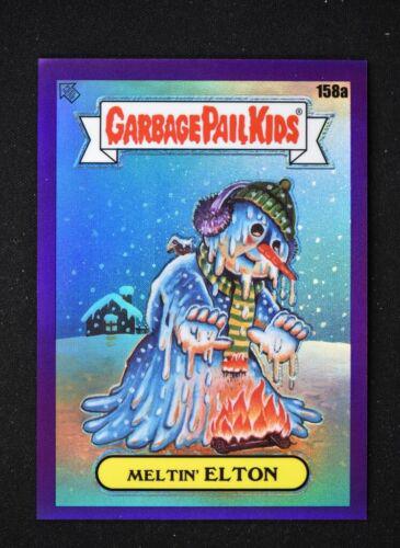 MELTIN' ELTON [Purple] #158a 2021 Garbage Pail Kids Chrome