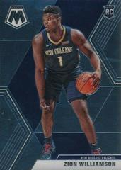 Zion Williamson #209 Basketball Cards 2019 Panini Mosaic Prices