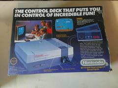 BACK OF BOX | Nintendo NES Console [Mario Bros Bundle] NES