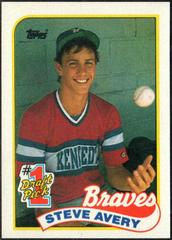 Steve Avery #784 Baseball Cards 1989 Topps Prices
