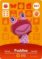 Puddles #351 [Animal Crossing Series 4] Amiibo Cards Prices