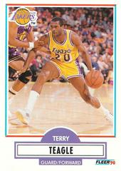 Terry Teagle #U-46 Basketball Cards 1990 Fleer Update Prices