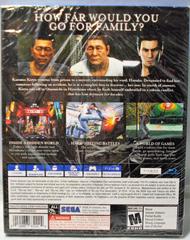 Back Of Case | Yakuza 6: The Song of Life [Essence of Art Edition] Playstation 4
