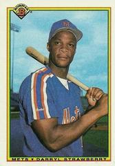 Darryl Strawberry #141 Baseball Cards 1990 Bowman Prices