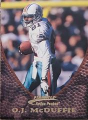 O.J. McDuffie #54 Football Cards 1997 Pinnacle Action Packed Prices