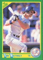 Don Mattingly Baseball Cards 1990 Score Prices