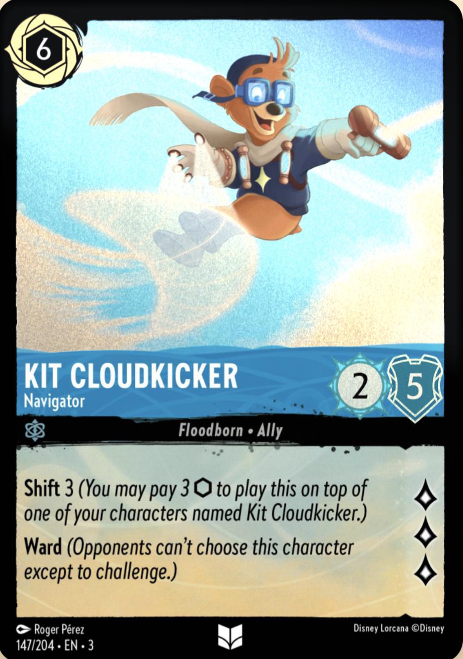 Kit Cloudkicker - Navigator [Foil] #147 Lorcana Into the Inklands