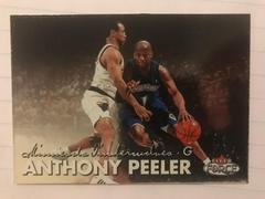 Anthony Peeler #142 Basketball Cards 1999 Fleer Force Prices