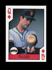 Will Clark [Queen of Diamonds] Baseball Cards 1990 U.S. Playing Card All Stars Prices