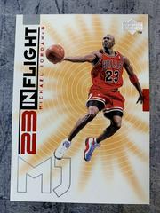 Michael Jordan #IF9 Basketball Cards 1998 Upper Deck MJ Living Legend in Flight Prices