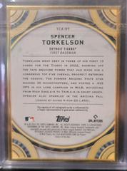 Back Of Card | Spencer Torkelson Baseball Cards 2022 Topps Transcendent Collection Autographs