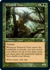 Primeval Titan #365 Magic Time Spiral Remastered Prices