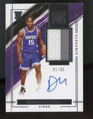 Davion Mitchell [Elegance Patch Autograph] #109 Basketball Cards 2021 Panini Impeccable Prices