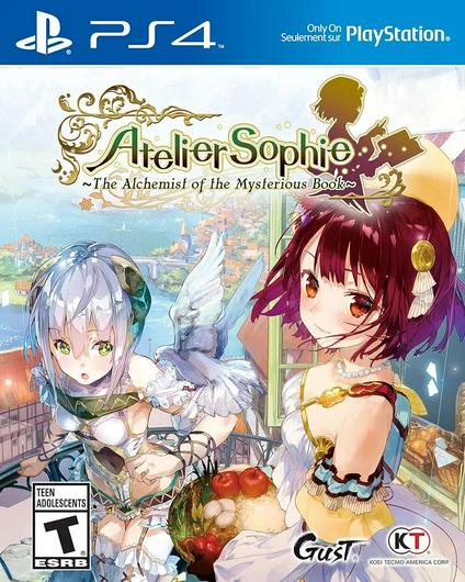Atelier Sophie: The Alchemist of the Mysterious Book Cover Art