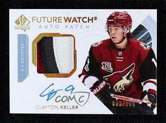 Clayton Keller [Future Watch Autograph Patch] Hockey Cards 2017 SP Authentic Prices