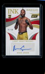 Ryan Spann [Gold] Ufc Cards 2021 Panini Immaculate UFC Ink Autographs Prices
