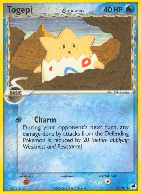 Togepi #41 Pokemon Dragon Frontiers