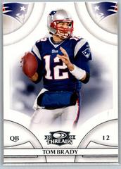 Tom Brady #23 Football Cards 2008 Panini Donruss Threads Prices