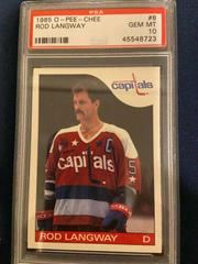 Rod Langway Hockey Cards 1985 O-Pee-Chee Prices