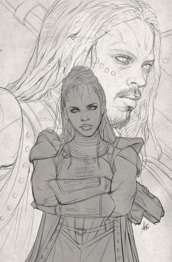 Rebel Moon: House of the Bloodaxe [Artgerm Sketch] #1 (2024) Comic Books Rebel Moon: House of the Bloodaxe