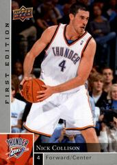 Nick Collison [Gold] Basketball Cards 2009 Upper Deck First Edition Prices