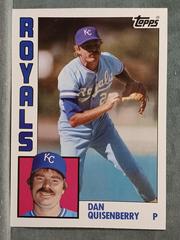 Dan Quisenberry Baseball Cards 1984 Topps Super Prices