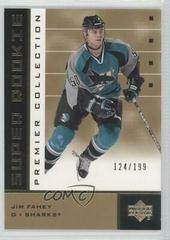 Jim Fahey [Gold] Hockey Cards 2002 Upper Deck Premier Collection Prices