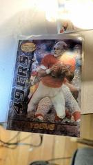 Steve Young | Steve Young [Black Refractor] Football Cards 1995 Bowman's Best