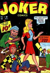 Joker Comics #12 (1943) Comic Books Joker Comics Prices