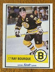 Ray Bourque #3 Hockey Cards 1990 Kraft Prices