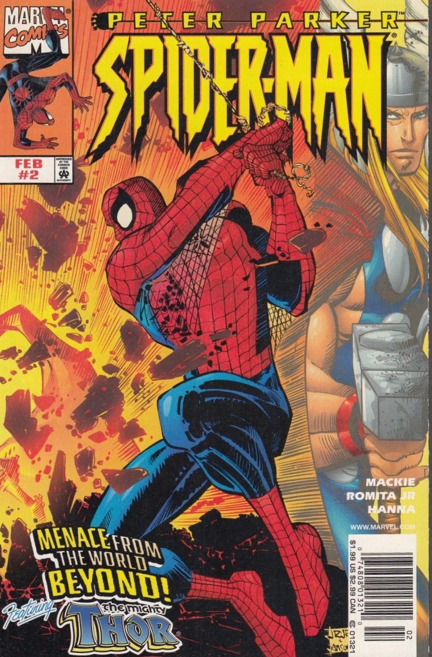 Peter Parker: Spider-Man [Newsstand] #2 (1998) Comic Books Peter Parker: Spider-Man