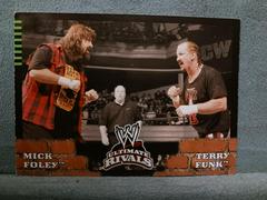 Mick Foley vs. Terry Funk Wrestling Cards 2008 Topps WWE Ultimate Rivals Prices