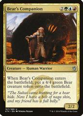 Bear's Companion [Foil] Magic Khans of Tarkir Prices