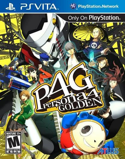 Persona 4 Golden Cover Art