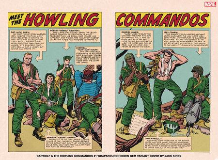 Capwolf & The Howling Commandos [Kirby] #1 (2023) Comic Books Capwolf & The Howling Commandos