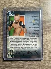 Conor McGregor [Black] #139 Ufc Cards 2013 Topps UFC Bloodlines Prices