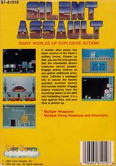 Silent Assault - Back | Silent Assault NES