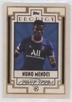 Nuno Mendes - Prodigy Soccer Cards 2021 Topps UEFA Champions League Deco Prices