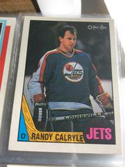 Randy Carlyle [Misspelled Calryle Front] #9 Hockey Cards 1987 O-Pee-Chee Prices
