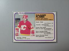 Kent Nilsson [Flames Leaders] Hockey Cards 1981 O-Pee-Chee Prices