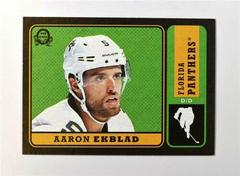 Aaron Ekblad [Retro Black Border] #127 Hockey Cards 2019 O Pee Chee Prices