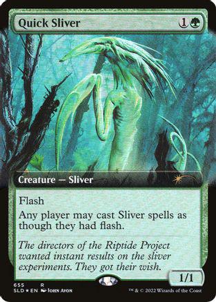 Quick Sliver #655 Magic Secret Lair Drop