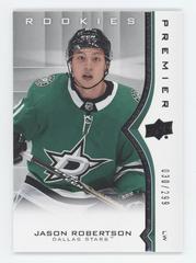 Jason Robertson #69 Hockey Cards 2020 Upper Deck Premier Prices