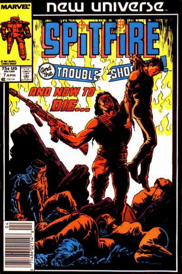 Spitfire and the Troubleshooters [Mark Jeweler] #7 (1987) Comic Books Spitfire and the Troubleshooters