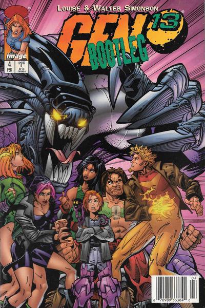 Gen13 Bootleg [Newsstand] #4 (1997) Comic Books Gen 13 Bootleg