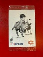 Chris Nilan Hockey Cards 1986 Kraft Drawings Prices