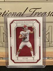 Baker Mayfield #2 Football Cards 2019 Panini National Treasures Collegiate Prices