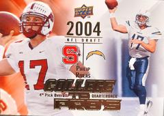 Philip Rivers #CTP-PR Football Cards 2009 Upper Deck Rookie Exclusives College to Pros Prices