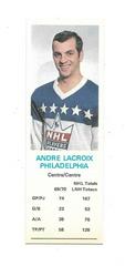 Andre Lacroix Hockey Cards 1970 Dad's Cookies Prices